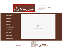 Tablet Screenshot of fleischerei-ilchmann.de